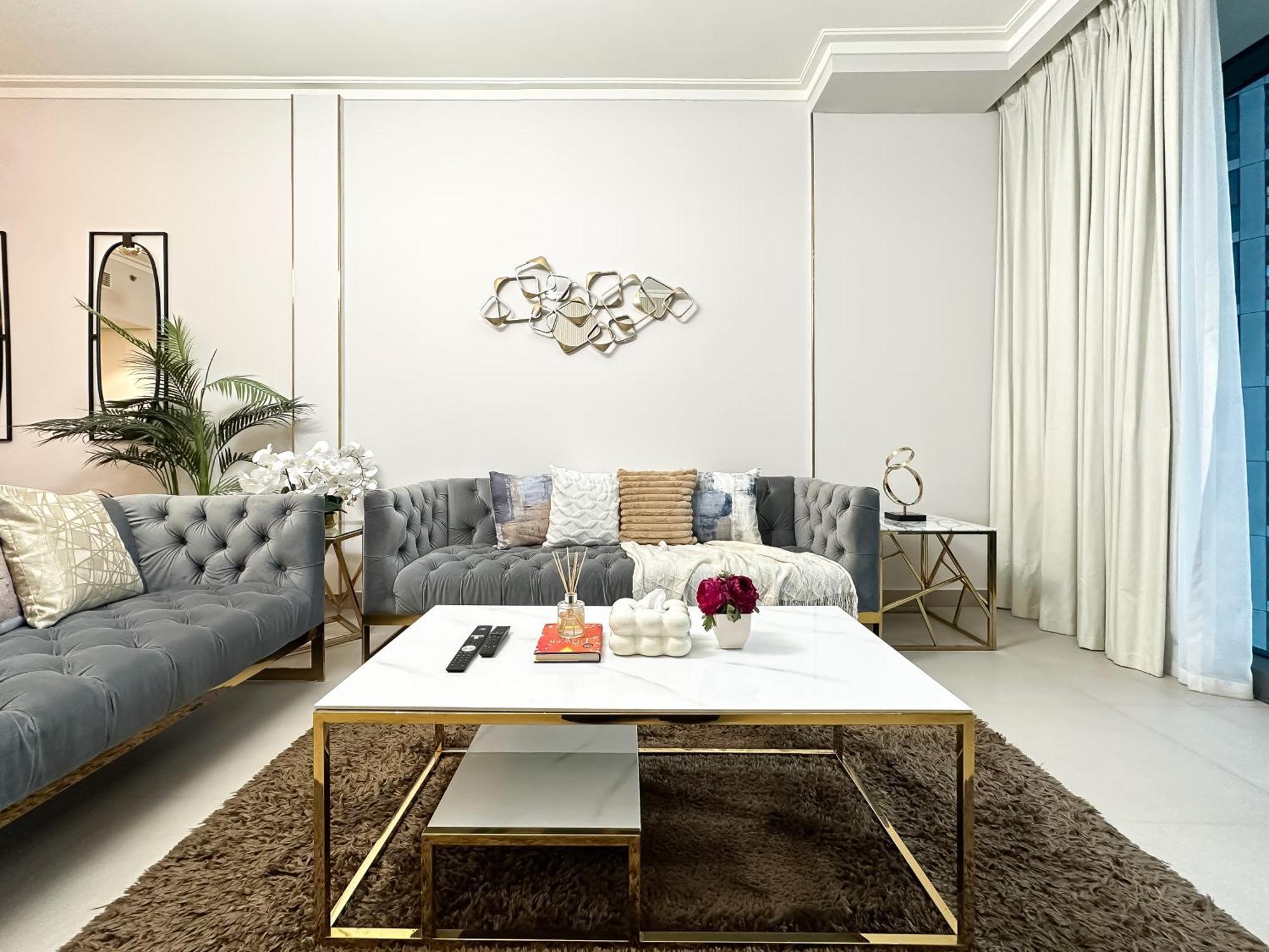 Urban Luxury 2br With Spectacular Burj Khalifa View Dubaï